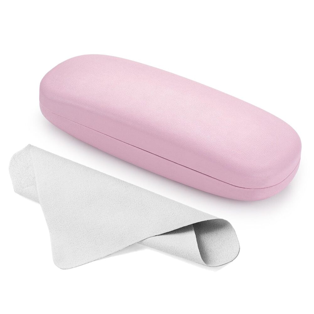 6319 Glasses Case Hard Shell Eyeglasses Case PU Leather Protective Case